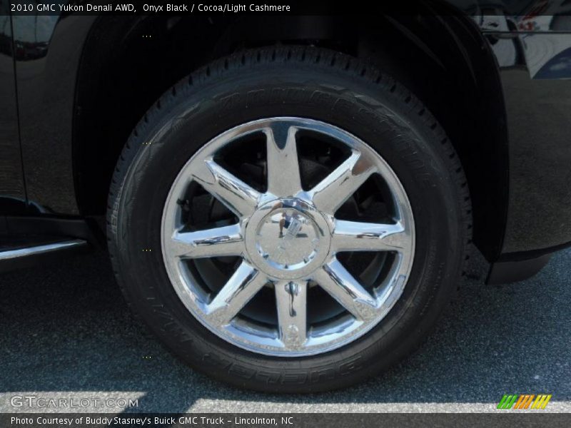 Onyx Black / Cocoa/Light Cashmere 2010 GMC Yukon Denali AWD