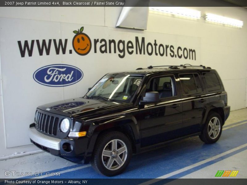 Black Clearcoat / Pastel Slate Gray 2007 Jeep Patriot Limited 4x4