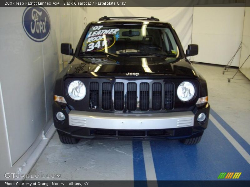 Black Clearcoat / Pastel Slate Gray 2007 Jeep Patriot Limited 4x4