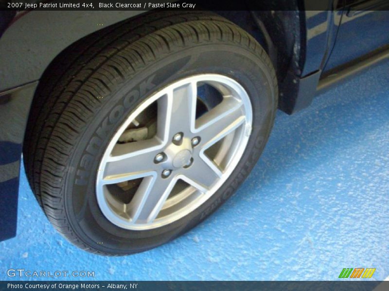 Black Clearcoat / Pastel Slate Gray 2007 Jeep Patriot Limited 4x4