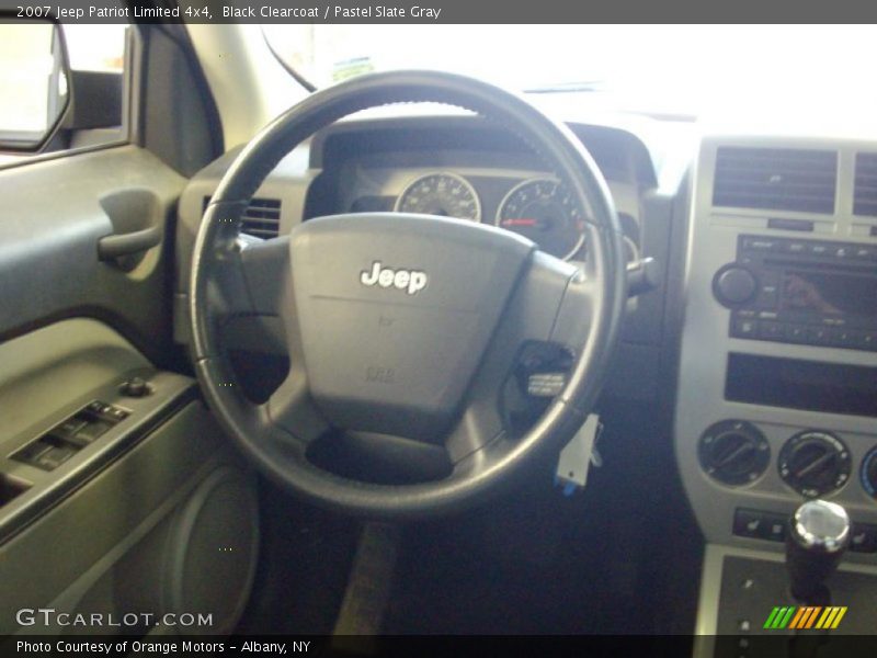 Black Clearcoat / Pastel Slate Gray 2007 Jeep Patriot Limited 4x4