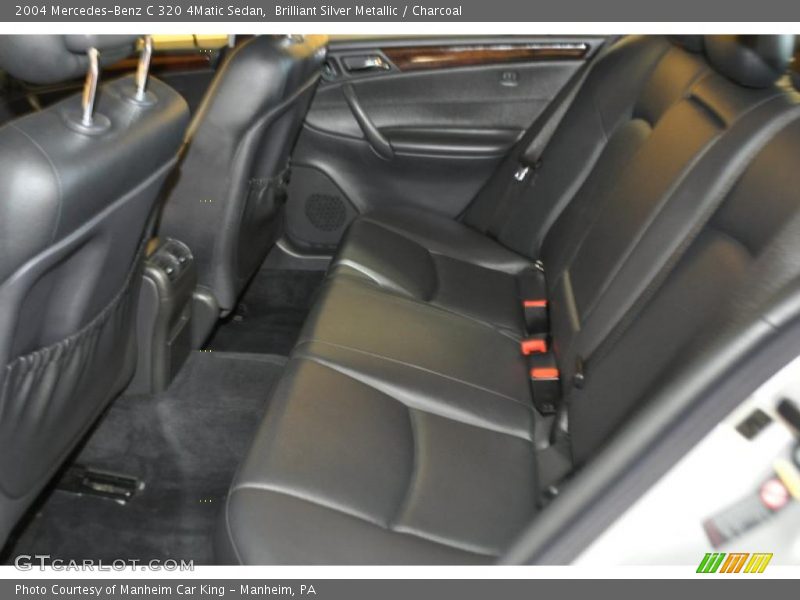 Brilliant Silver Metallic / Charcoal 2004 Mercedes-Benz C 320 4Matic Sedan