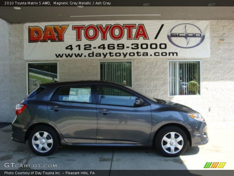 Magnetic Gray Metallic / Ash Gray 2010 Toyota Matrix S AWD