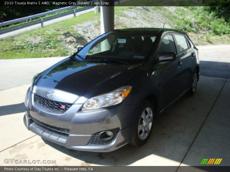 Magnetic Gray Metallic / Ash Gray 2010 Toyota Matrix S AWD