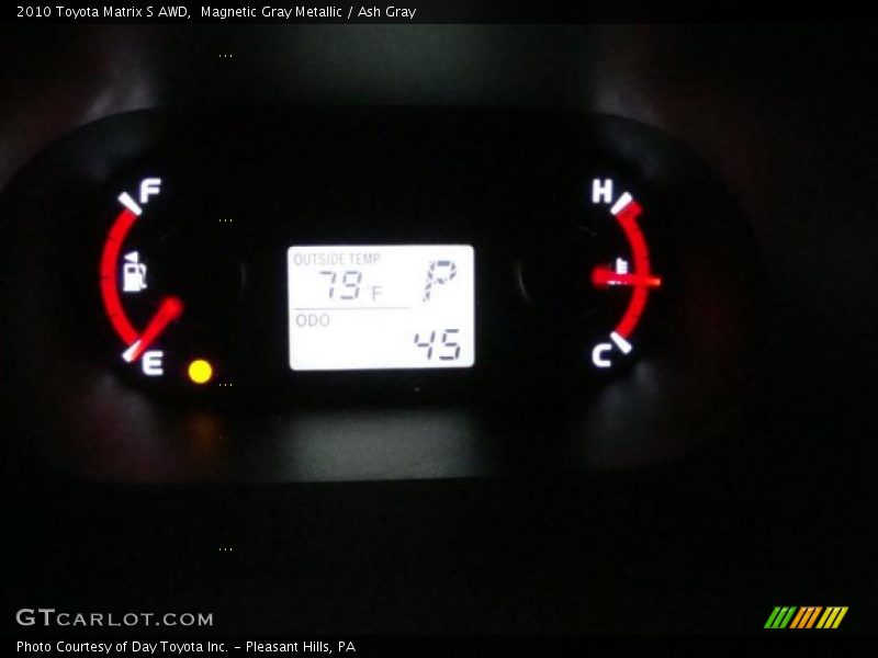 Magnetic Gray Metallic / Ash Gray 2010 Toyota Matrix S AWD