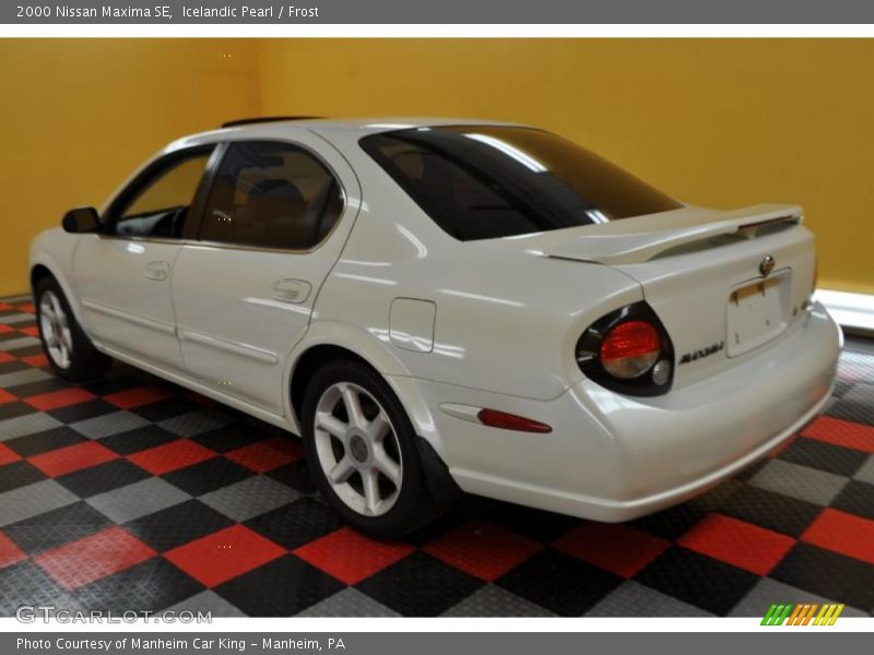 Icelandic Pearl / Frost 2000 Nissan Maxima SE