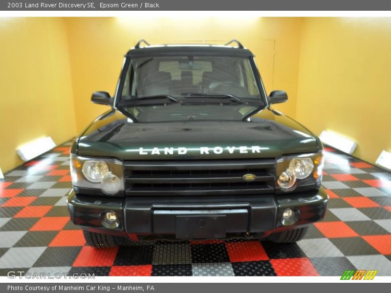 Epsom Green / Black 2003 Land Rover Discovery SE