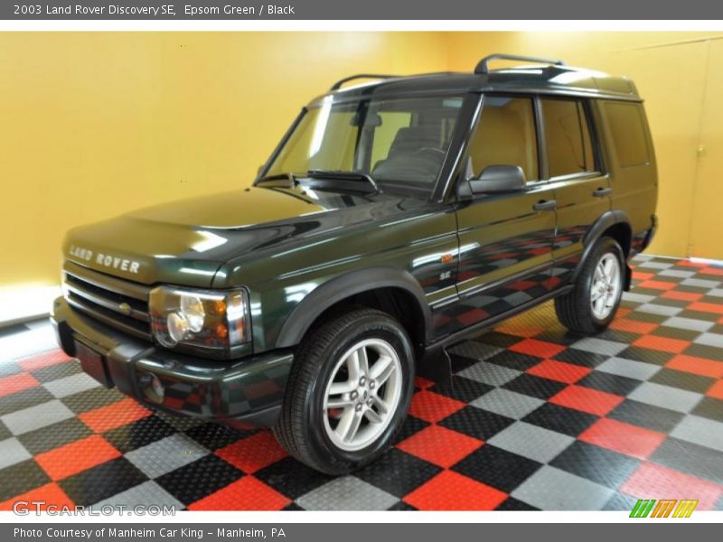 Epsom Green / Black 2003 Land Rover Discovery SE