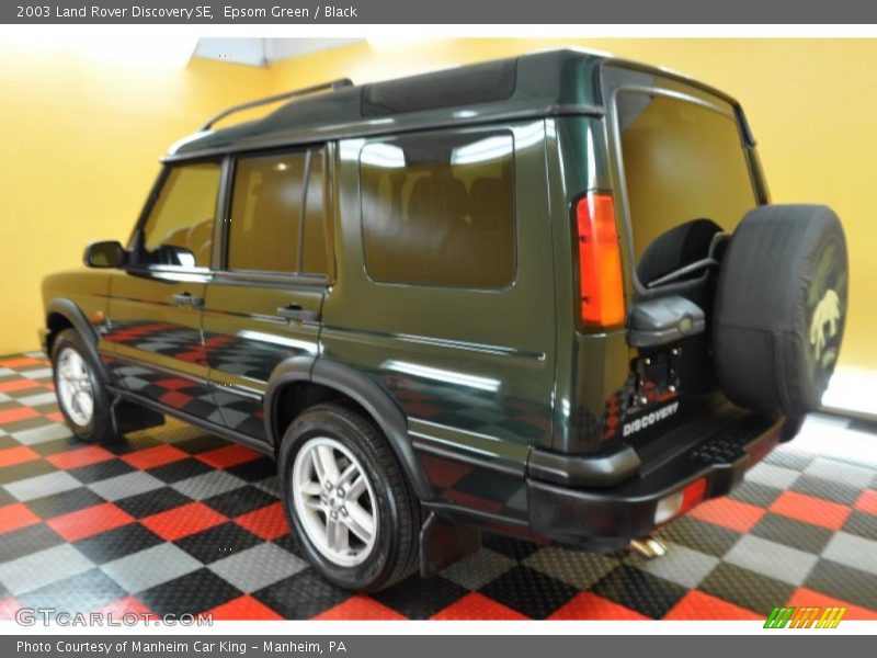 Epsom Green / Black 2003 Land Rover Discovery SE