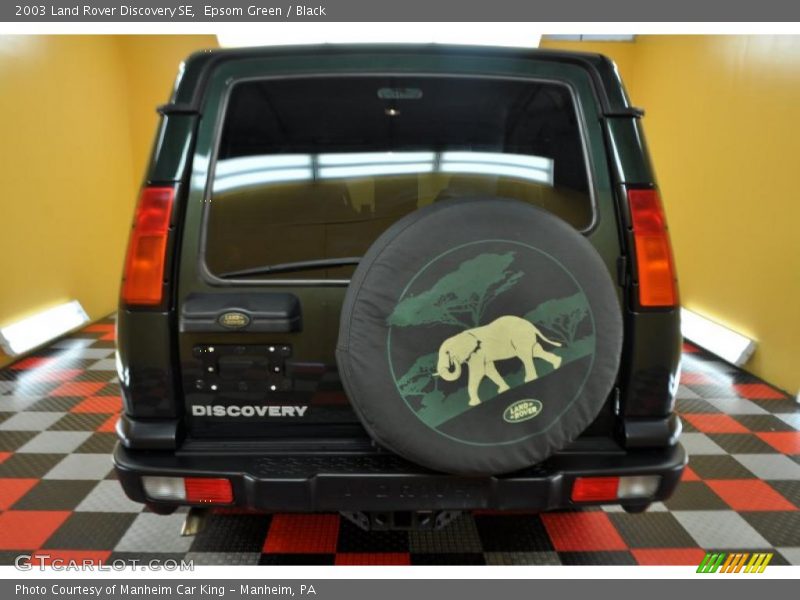 Epsom Green / Black 2003 Land Rover Discovery SE
