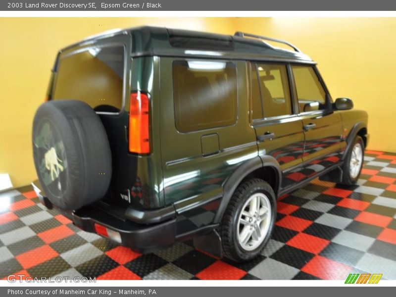 Epsom Green / Black 2003 Land Rover Discovery SE