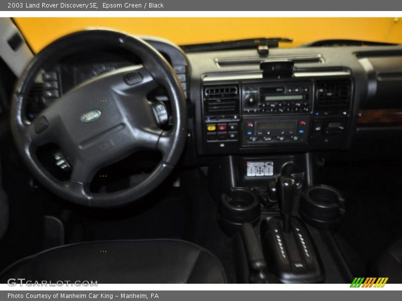 Epsom Green / Black 2003 Land Rover Discovery SE