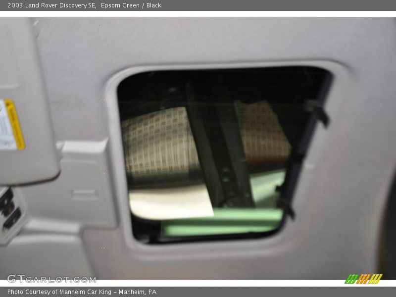 Epsom Green / Black 2003 Land Rover Discovery SE