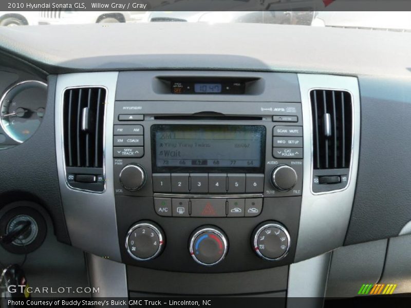 Willow Gray / Gray 2010 Hyundai Sonata GLS