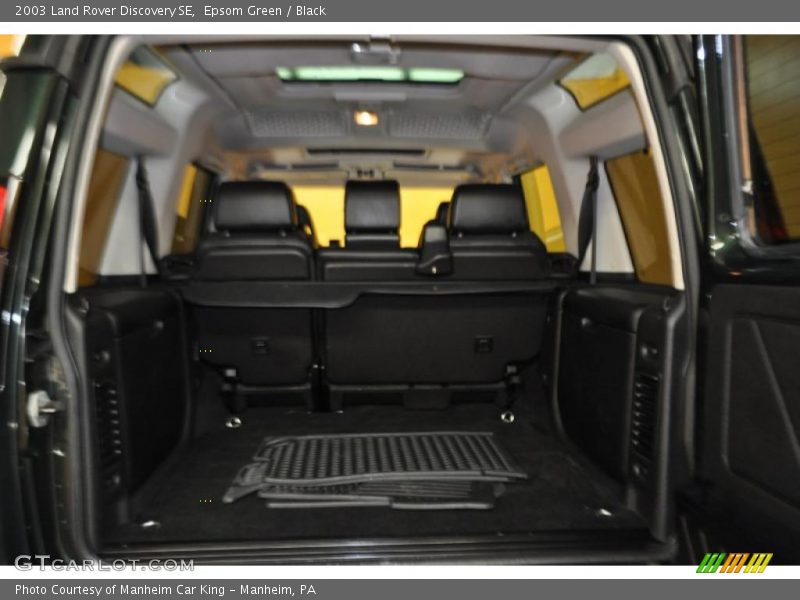 Epsom Green / Black 2003 Land Rover Discovery SE