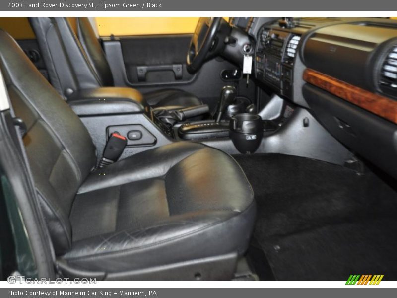 Epsom Green / Black 2003 Land Rover Discovery SE
