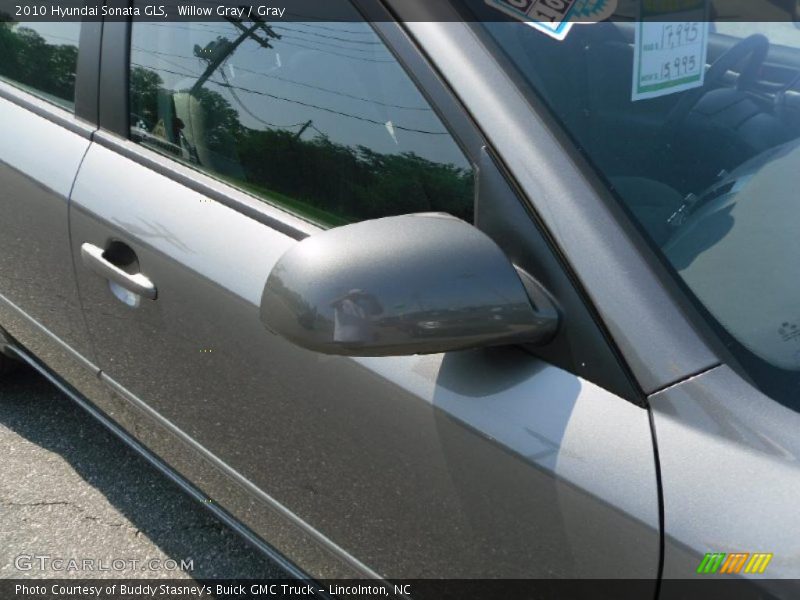 Willow Gray / Gray 2010 Hyundai Sonata GLS