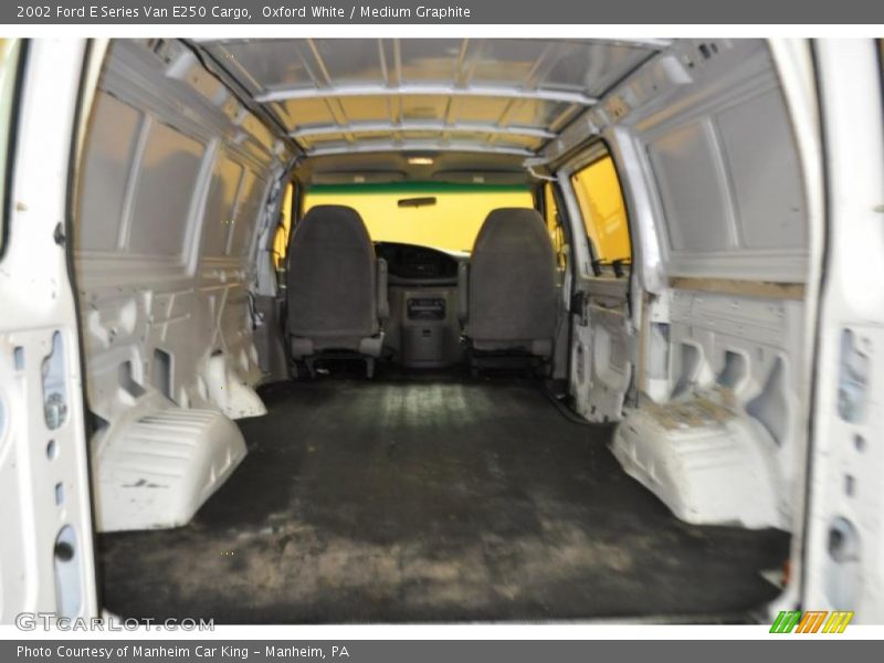 Oxford White / Medium Graphite 2002 Ford E Series Van E250 Cargo