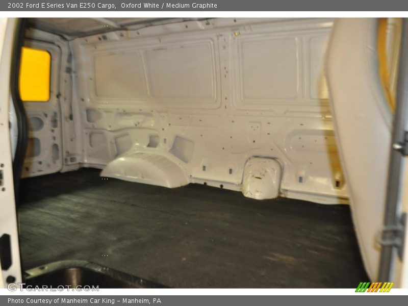 Oxford White / Medium Graphite 2002 Ford E Series Van E250 Cargo