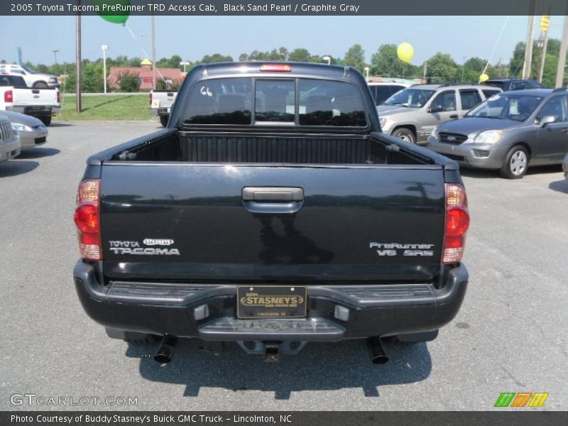 Black Sand Pearl / Graphite Gray 2005 Toyota Tacoma PreRunner TRD Access Cab