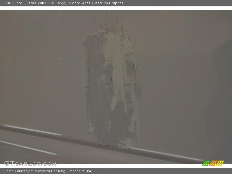 Oxford White / Medium Graphite 2002 Ford E Series Van E250 Cargo