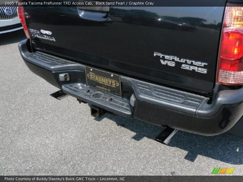 Black Sand Pearl / Graphite Gray 2005 Toyota Tacoma PreRunner TRD Access Cab