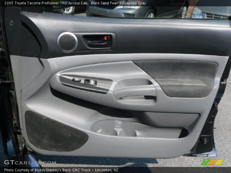 Black Sand Pearl / Graphite Gray 2005 Toyota Tacoma PreRunner TRD Access Cab