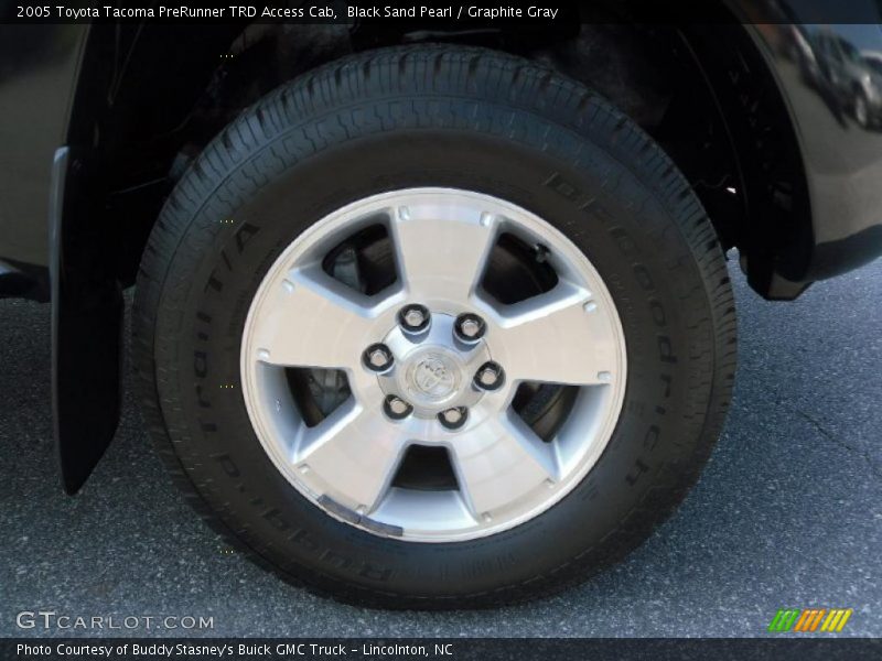 Black Sand Pearl / Graphite Gray 2005 Toyota Tacoma PreRunner TRD Access Cab