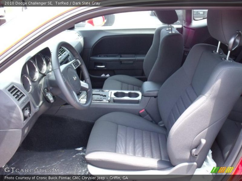 TorRed / Dark Slate Gray 2010 Dodge Challenger SE