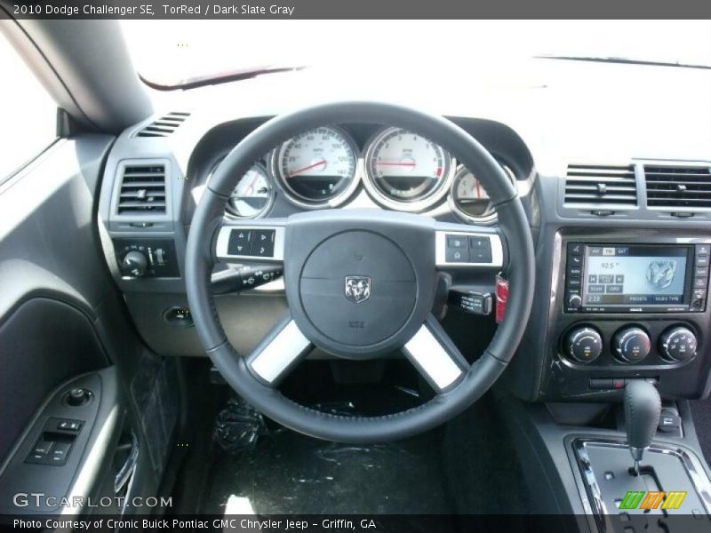 TorRed / Dark Slate Gray 2010 Dodge Challenger SE