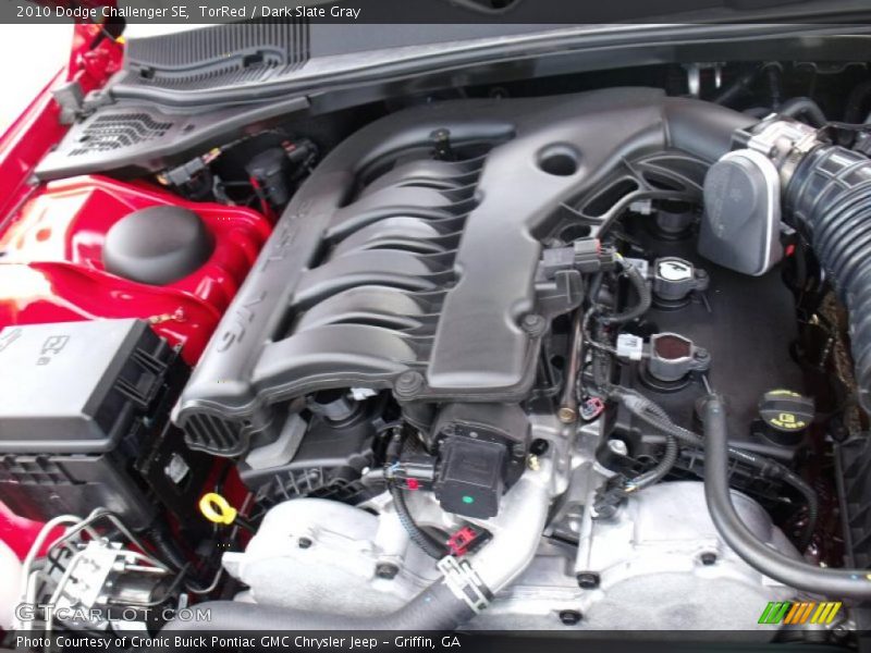 TorRed / Dark Slate Gray 2010 Dodge Challenger SE