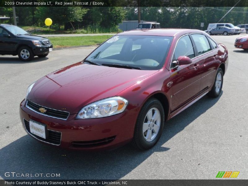 Red Jewel Tintcoat / Ebony 2009 Chevrolet Impala LT