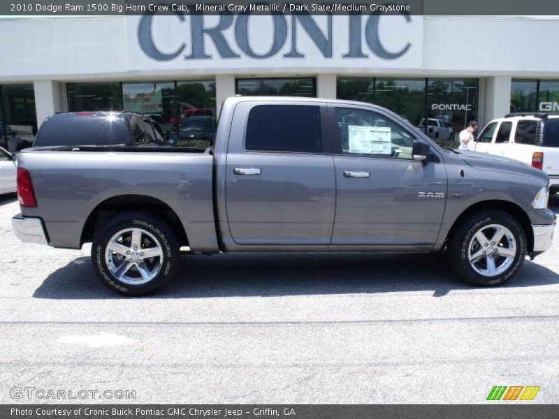 Mineral Gray Metallic / Dark Slate/Medium Graystone 2010 Dodge Ram 1500 Big Horn Crew Cab