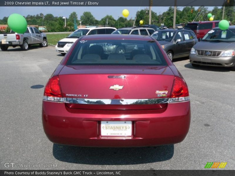 Red Jewel Tintcoat / Ebony 2009 Chevrolet Impala LT