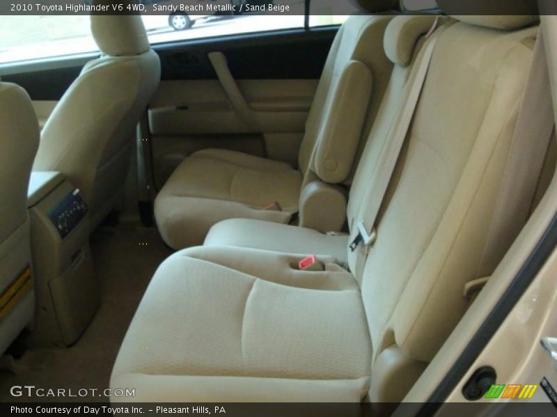 Sandy Beach Metallic / Sand Beige 2010 Toyota Highlander V6 4WD