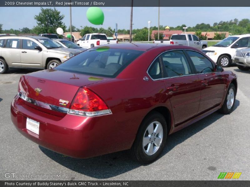 Red Jewel Tintcoat / Ebony 2009 Chevrolet Impala LT