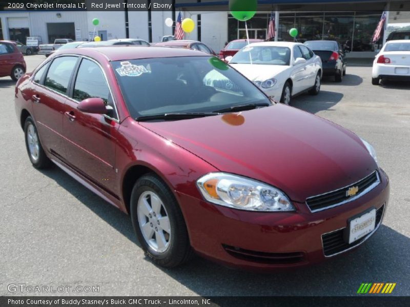 Red Jewel Tintcoat / Ebony 2009 Chevrolet Impala LT