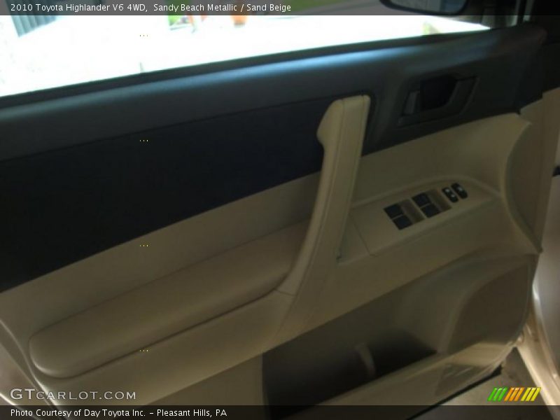 Sandy Beach Metallic / Sand Beige 2010 Toyota Highlander V6 4WD
