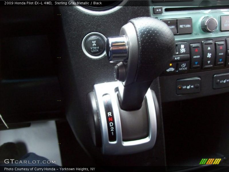 Sterling Gray Metallic / Black 2009 Honda Pilot EX-L 4WD