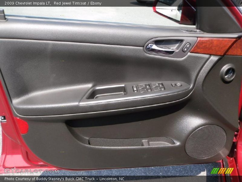 Red Jewel Tintcoat / Ebony 2009 Chevrolet Impala LT