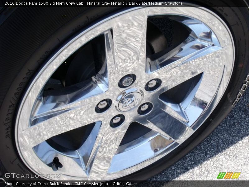 Mineral Gray Metallic / Dark Slate/Medium Graystone 2010 Dodge Ram 1500 Big Horn Crew Cab