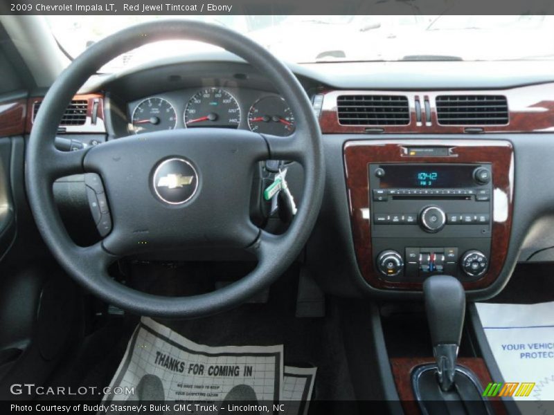 Red Jewel Tintcoat / Ebony 2009 Chevrolet Impala LT