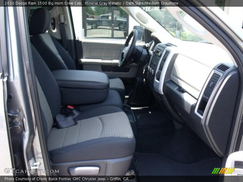 Mineral Gray Metallic / Dark Slate/Medium Graystone 2010 Dodge Ram 1500 Big Horn Crew Cab