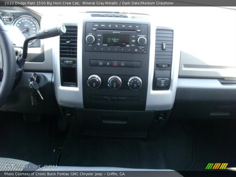 Mineral Gray Metallic / Dark Slate/Medium Graystone 2010 Dodge Ram 1500 Big Horn Crew Cab