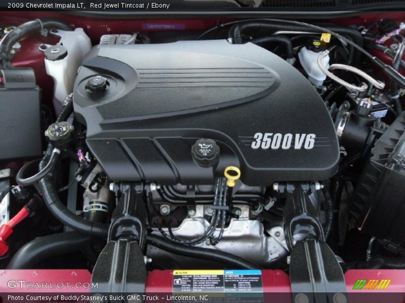Red Jewel Tintcoat / Ebony 2009 Chevrolet Impala LT