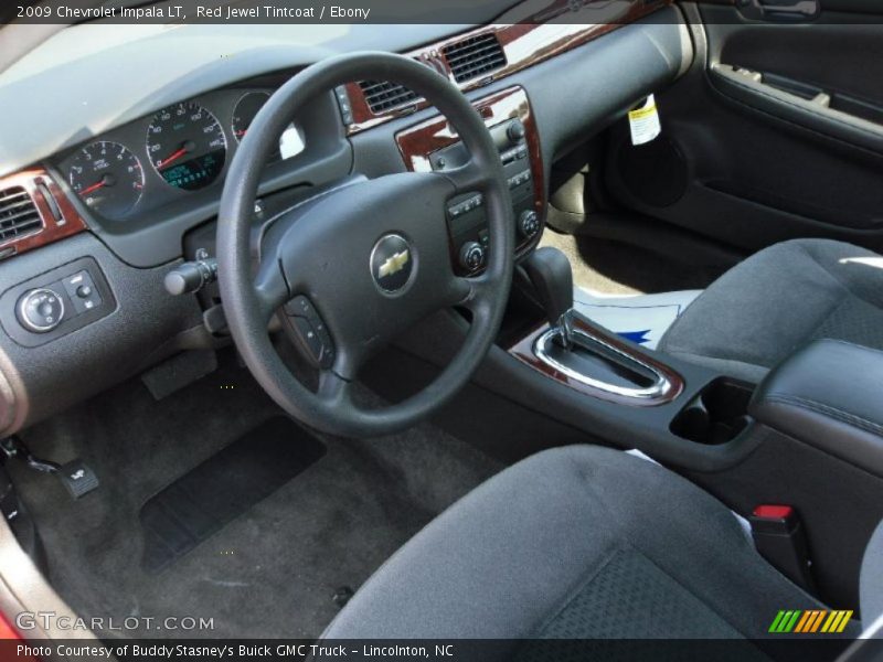 Red Jewel Tintcoat / Ebony 2009 Chevrolet Impala LT