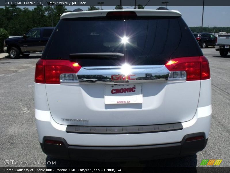 Summit White / Jet Black 2010 GMC Terrain SLE