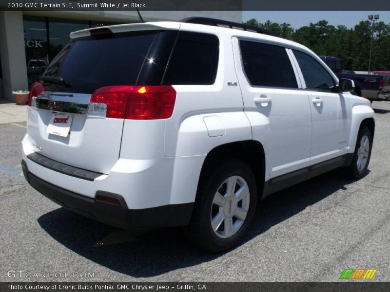 Summit White / Jet Black 2010 GMC Terrain SLE
