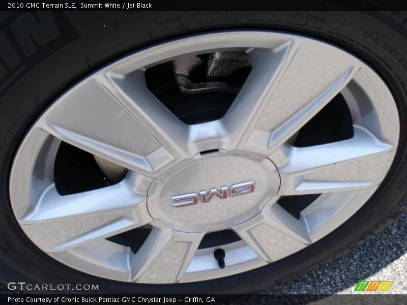 Summit White / Jet Black 2010 GMC Terrain SLE