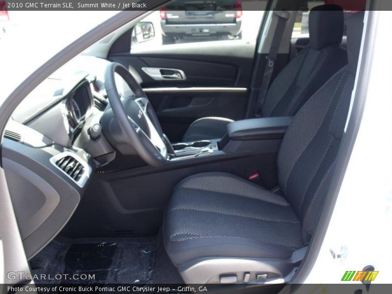 Summit White / Jet Black 2010 GMC Terrain SLE
